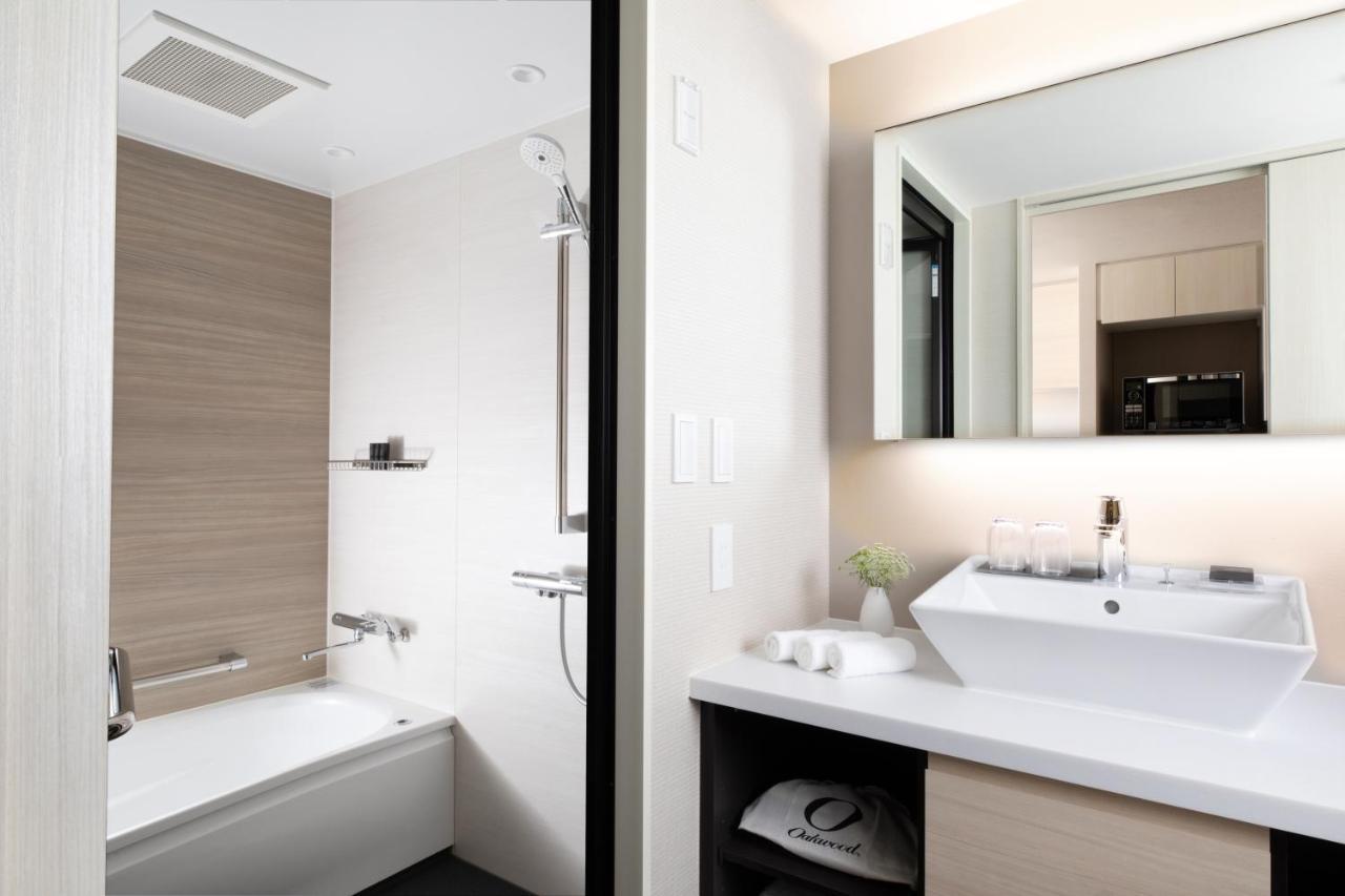 Oakwood Suites Yokohama Yokohama  Dış mekan fotoğraf Bathroom