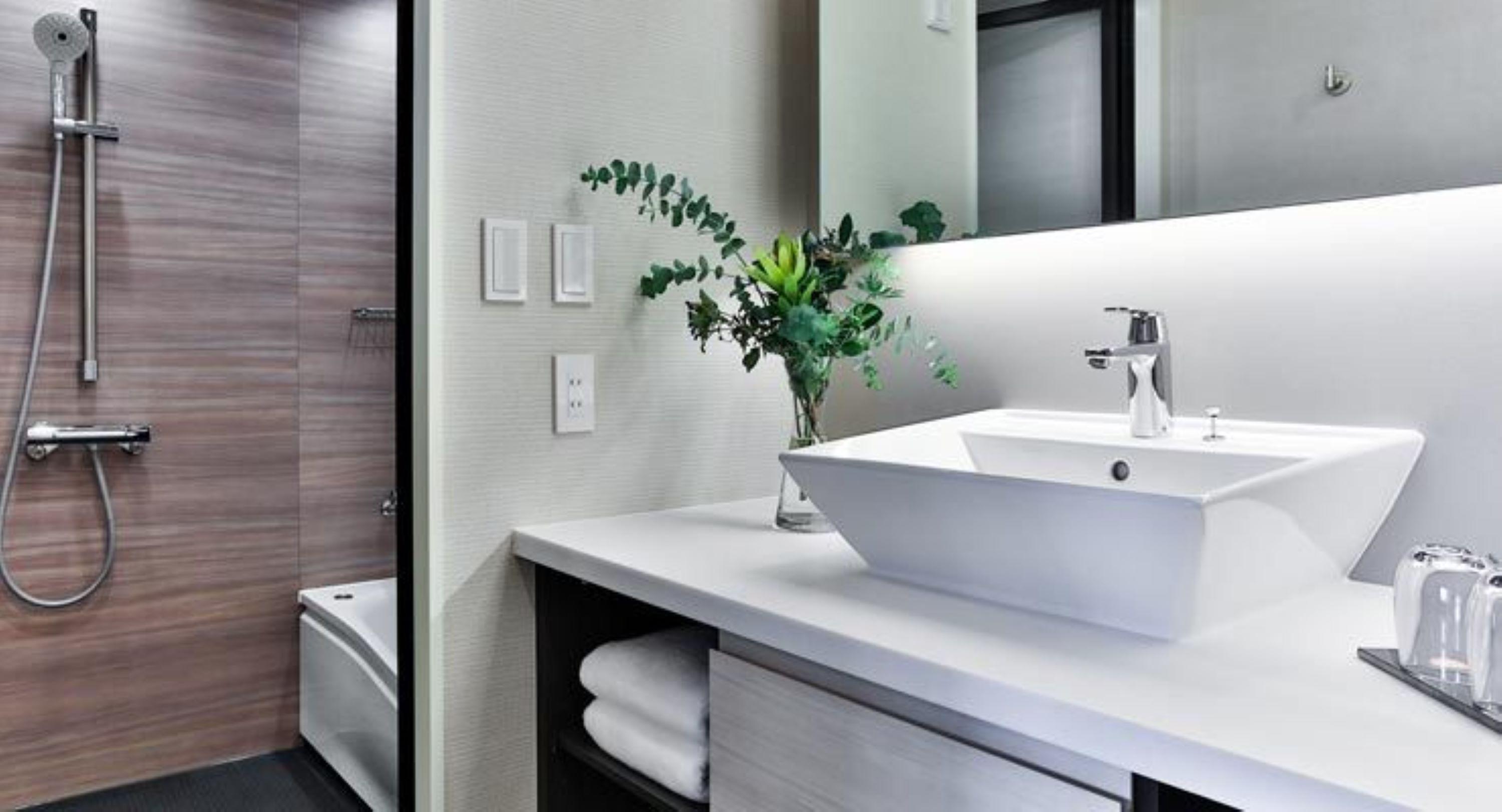 Oakwood Suites Yokohama Yokohama  Dış mekan fotoğraf Bathroom